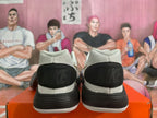 Nike White Black Gold Low-Top Sneakers