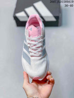 adidas Adizero Dropset Pro Trainer Sneakers White Gray Pink