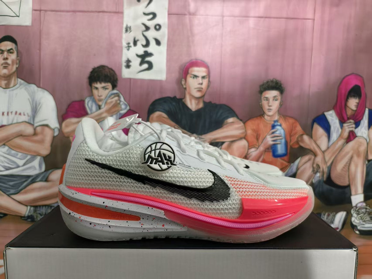 Nike GT Basketball Sneakers Peach White
