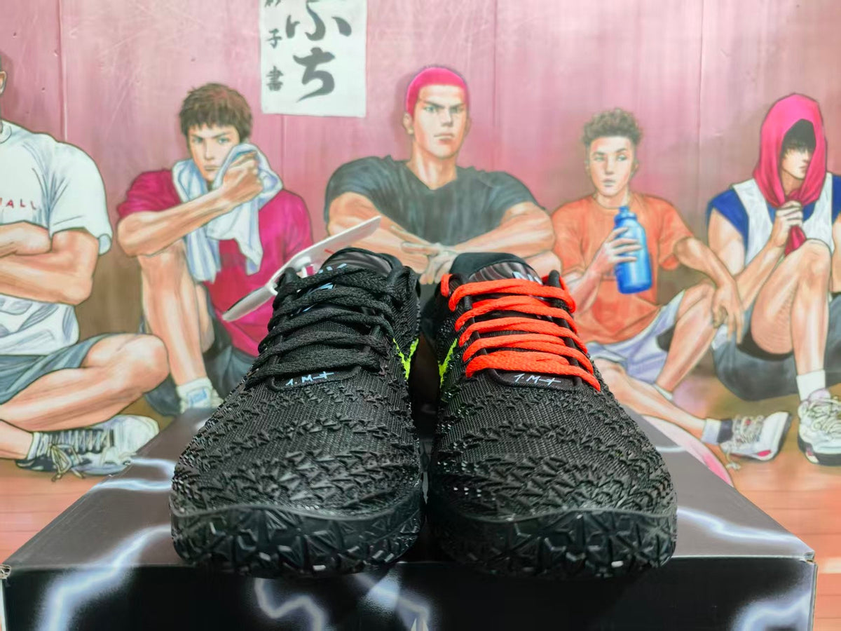 Nike LeBron 12 Black and Red Basketball Shoes