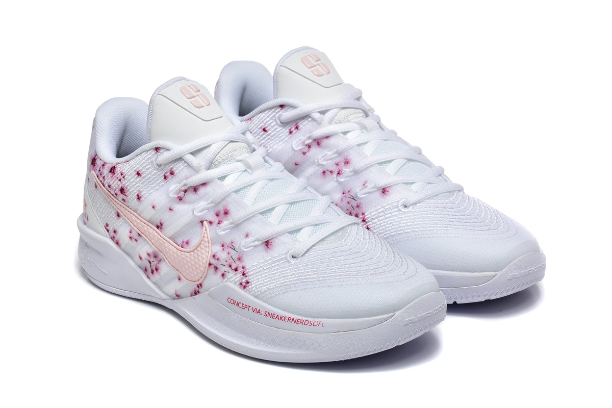 Nike Sabrina 2 Basketball Shoes White Pink Cherry Blossom