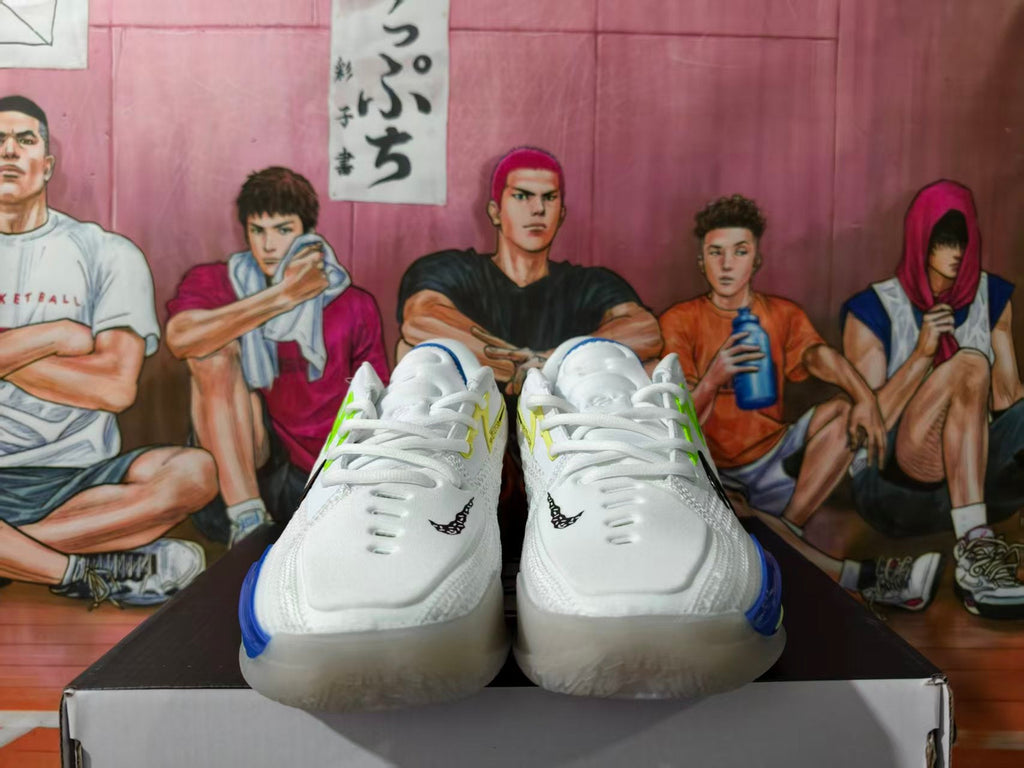 Nike GT Basketball Shoes White Blue Red