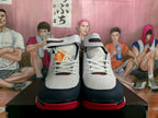 Nike High-Top Sneakers White Blue Red