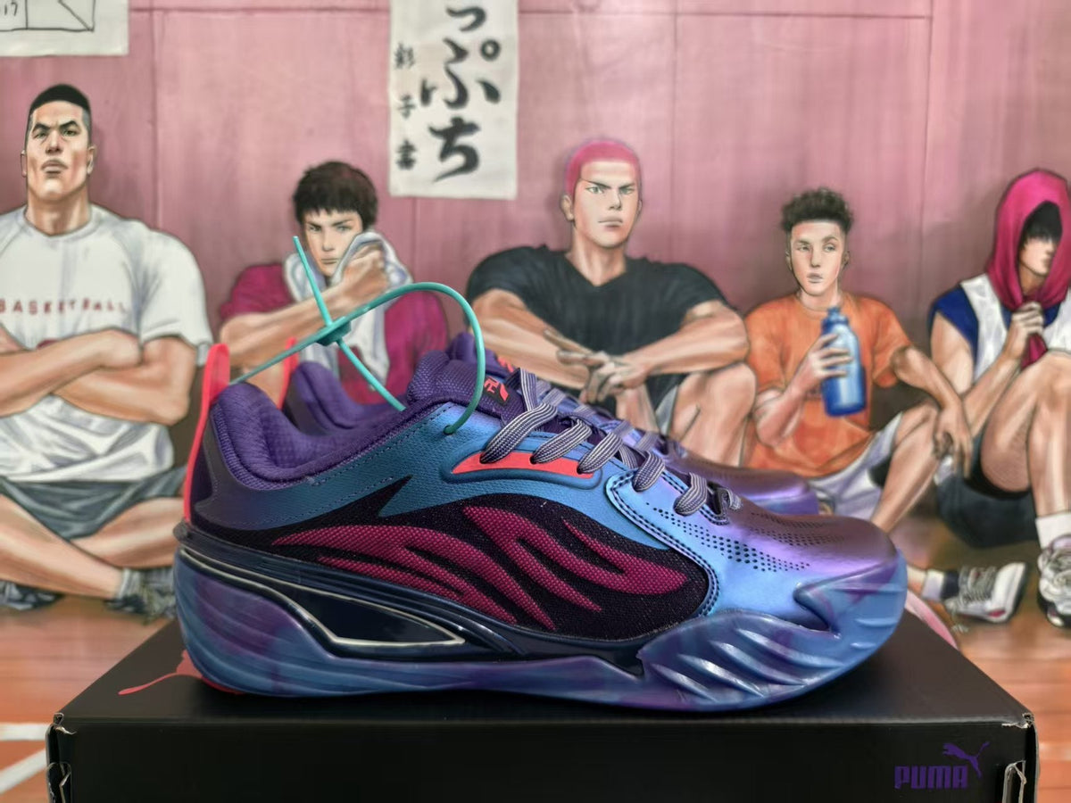 Puma All Pro Basketball Shoes Blue