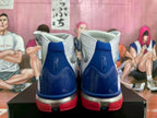 Nike Basketball High-Top Sneakers White Blue Red