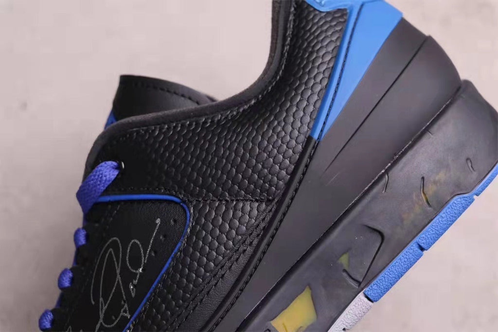 Jordan Air Jordan 2 Low SP Black Blue Sneakers DM7866-14