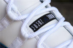 Jordan Air Jordan 11 Low Navy Snakeskin Sneakers