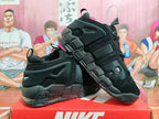 Nike Air More Uptempo Black Basketball Sneakers