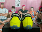 Nike Basketball Shoes in Yellow, Black and Pale Green