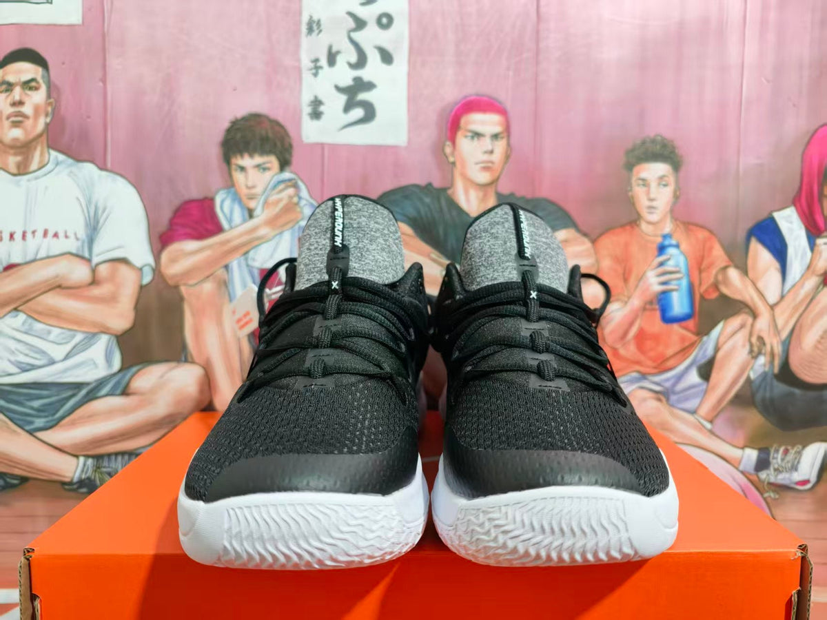 Nike Zoom Black and White Basketball Shoes
