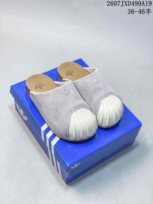 adidas Adimule Mule Slides Grey White 2607JXD499A19