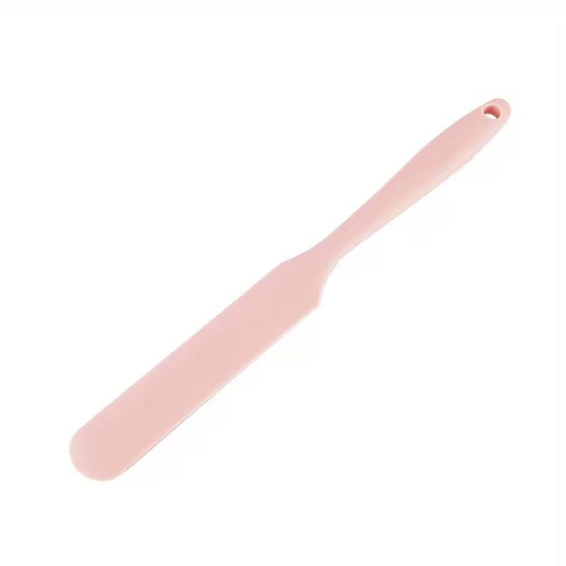Food Grade Silicone Spatula Set Non Stick Baking and Mixing Tool Heat Resistant Kitchen Utensil for Cake Cream and Jam