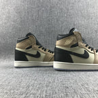 Jordan 1 High Premium WMNS Beige Black Sneakers AH7389-003