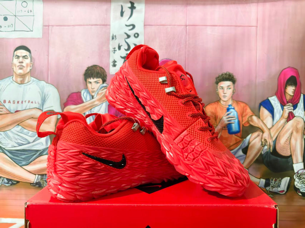 Nike LeBron 20 Basketball Shoes Red and Black