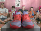 Nike Basketball Shoes in Coral and Lavender