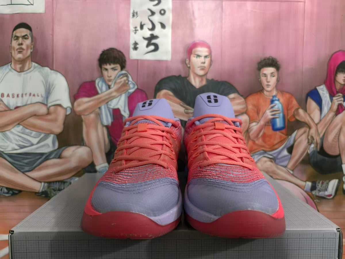 Nike Basketball Shoes in Coral and Lavender
