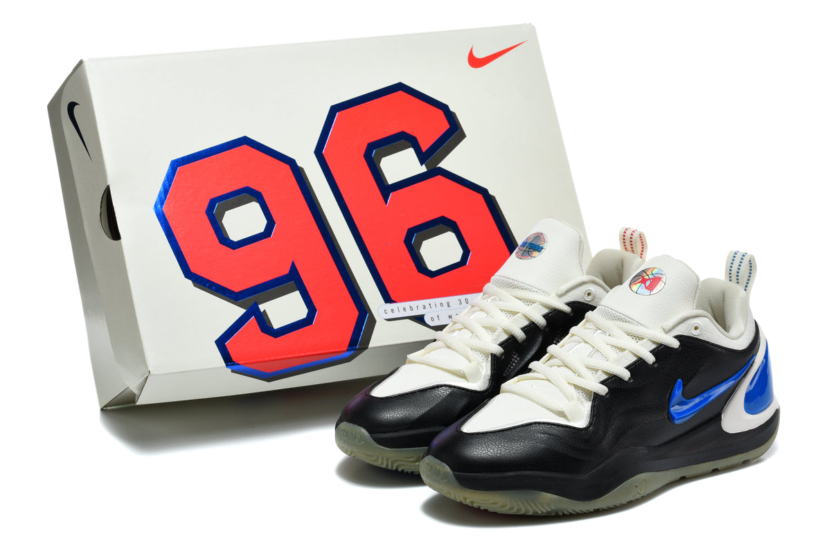Nike Basketball Sneakers Black White Red Blue