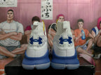 Under Armour Curry 6 Basketball Shoes White Blue