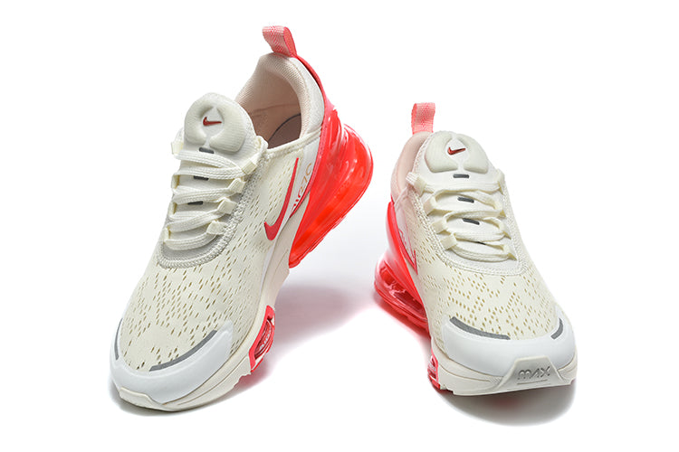 Nike Air Max 270 Premium Sneakers White and Red