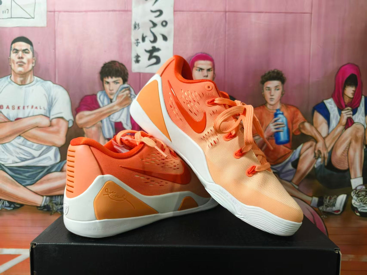 Nike Basketball Sneakers Orange and White