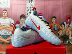 Nike Basketball Sneakers White and Red