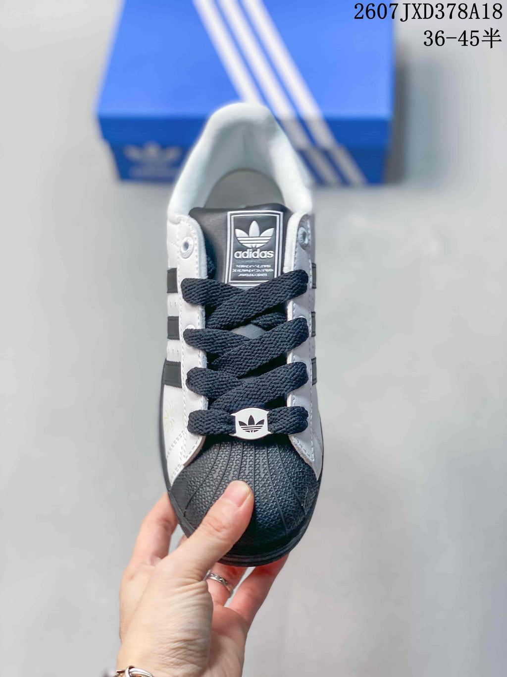 adidas Originals Superstar Sneakers White/Black 2607JXD378A18