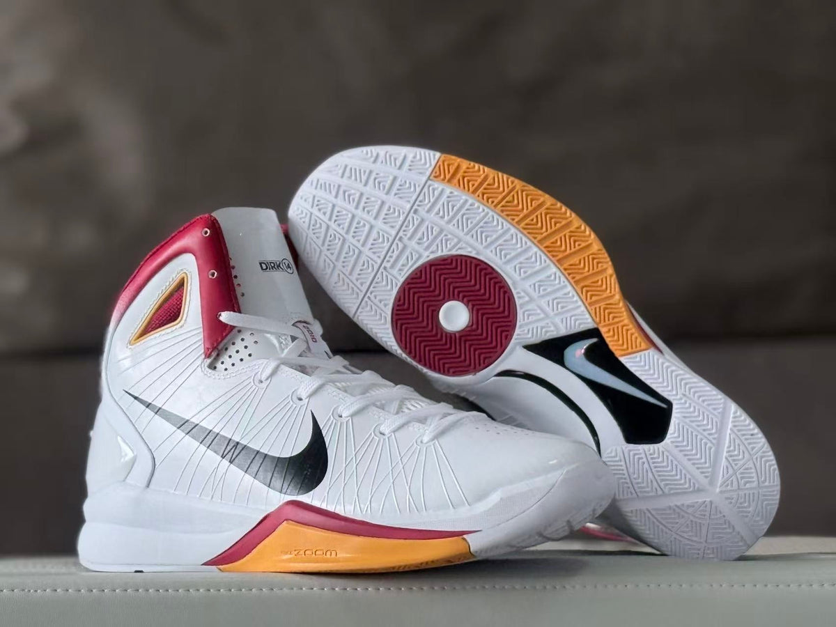 Nike Kobe 4 Protro High Basketball Shoes White Red Gold