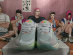 Jordan Basketball Sneakers Gray Blue