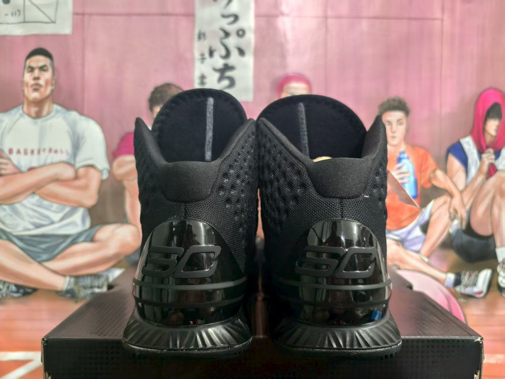 Under Armour Black Gray High-Top Basketball Sneakers