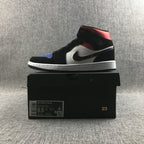 Jordan 1 Mid Satin Lakers Top 3 Sneakers 852542-005
