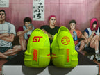 Nike GT Cut 3 Basketball Shoes, Neon Green and Red