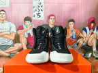 Nike Wrestling Shoes Black and White High-Top