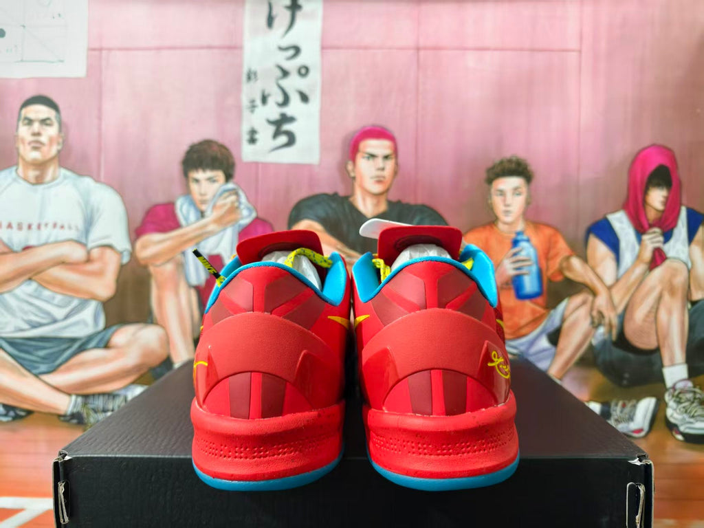 Nike Basketball Shoes Red Yellow Blue Year of the Horse