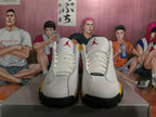 Jordan Air Jordan 13 White and Yellow Sneakers