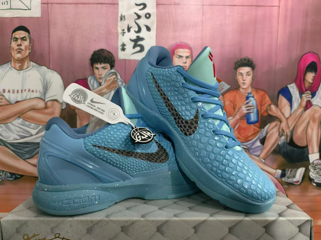 Nike Blue Basketball Sneakers