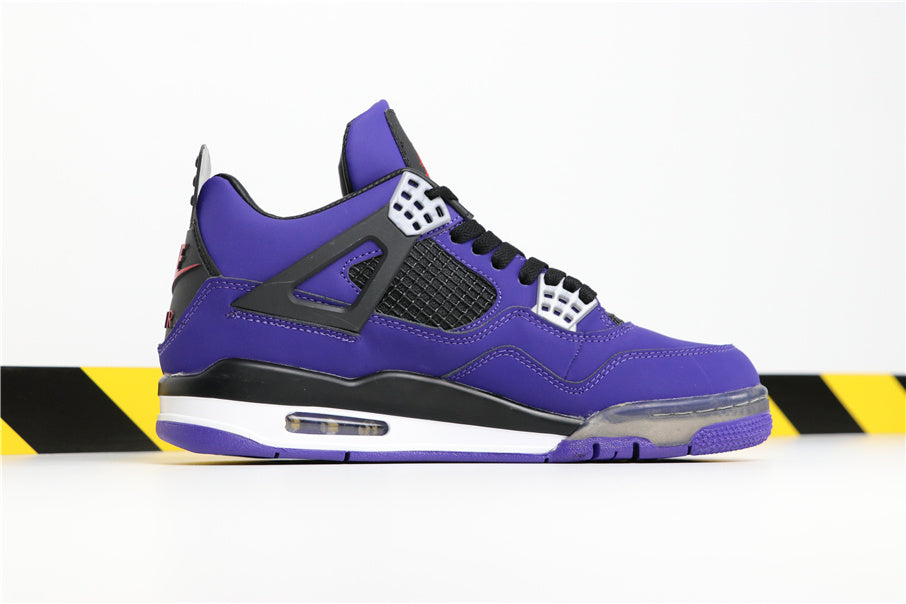 Jordan Air Jordan 4 Retro Levi's Purple Black Sneakers
