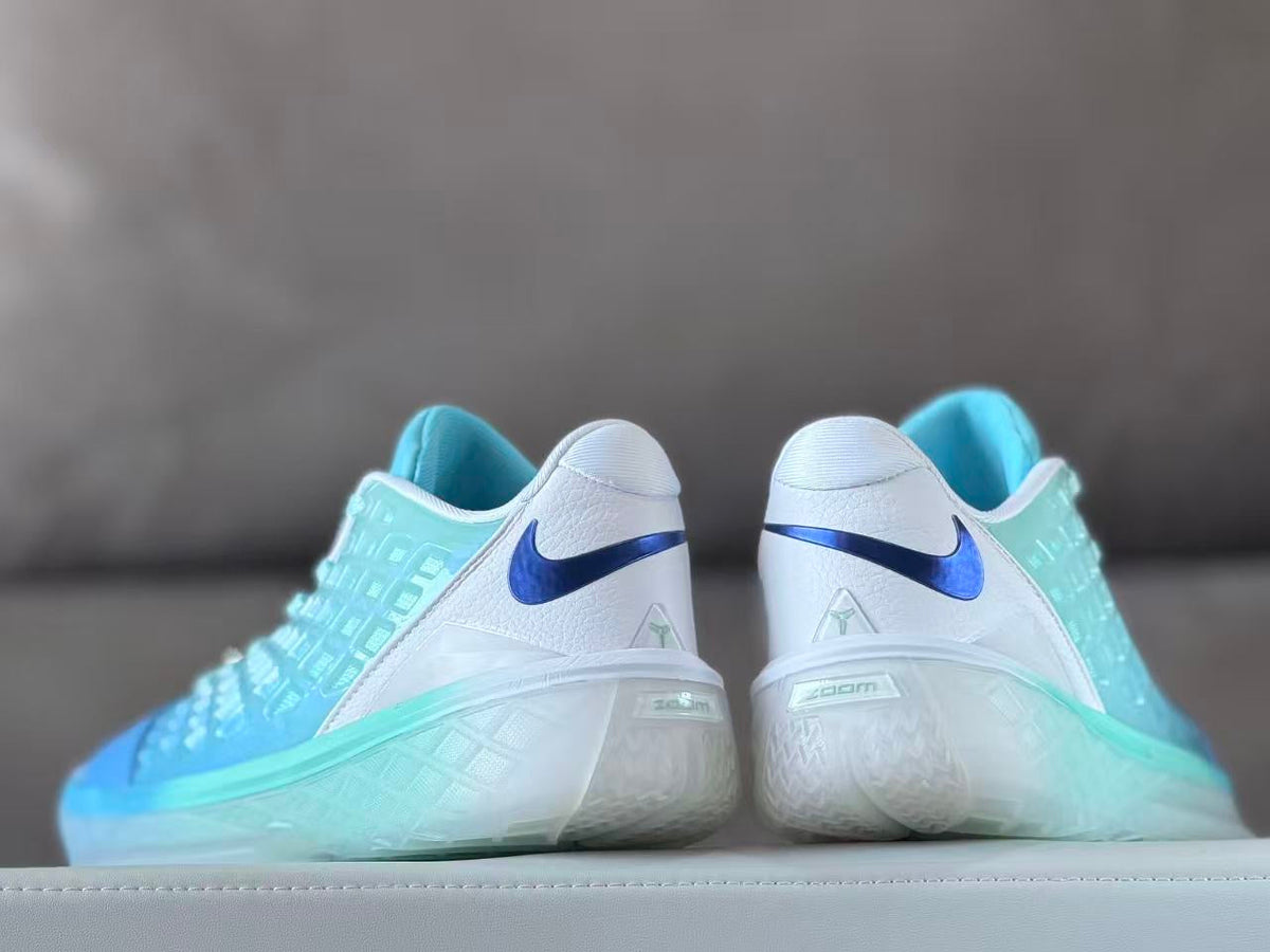 Nike Kobe 3 Basketball Sneakers Blue and White
