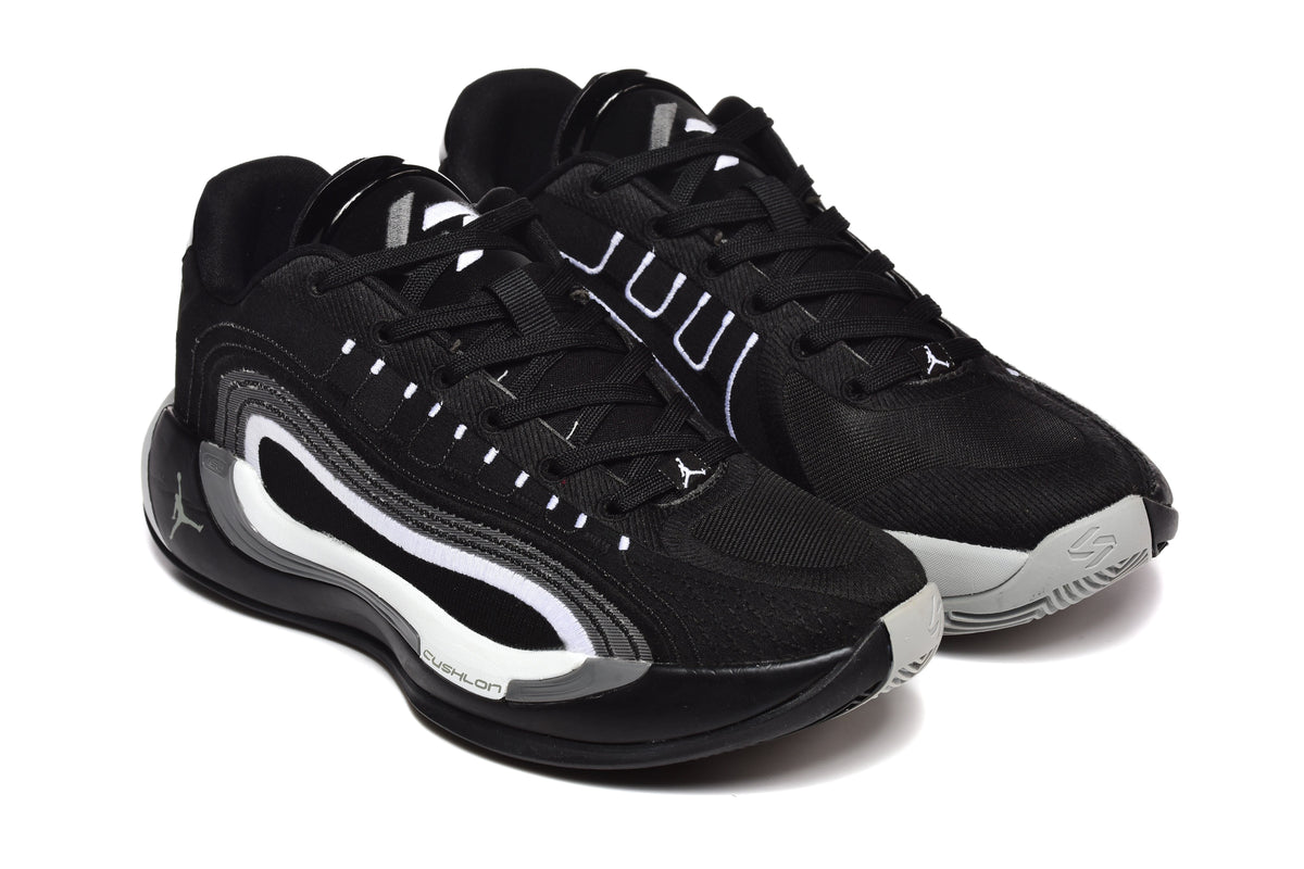 Jordan 921 Black and White Basketball Sneakers