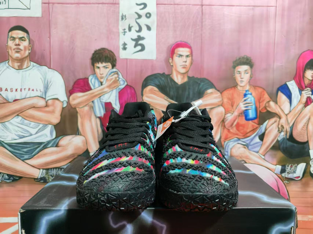 Nike LeBron Basketball Shoes in Black with Multicolor Accents