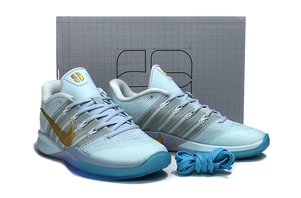 Nike Sabrina 3 Basketball Shoes in Ice Blue and Orange Yellow