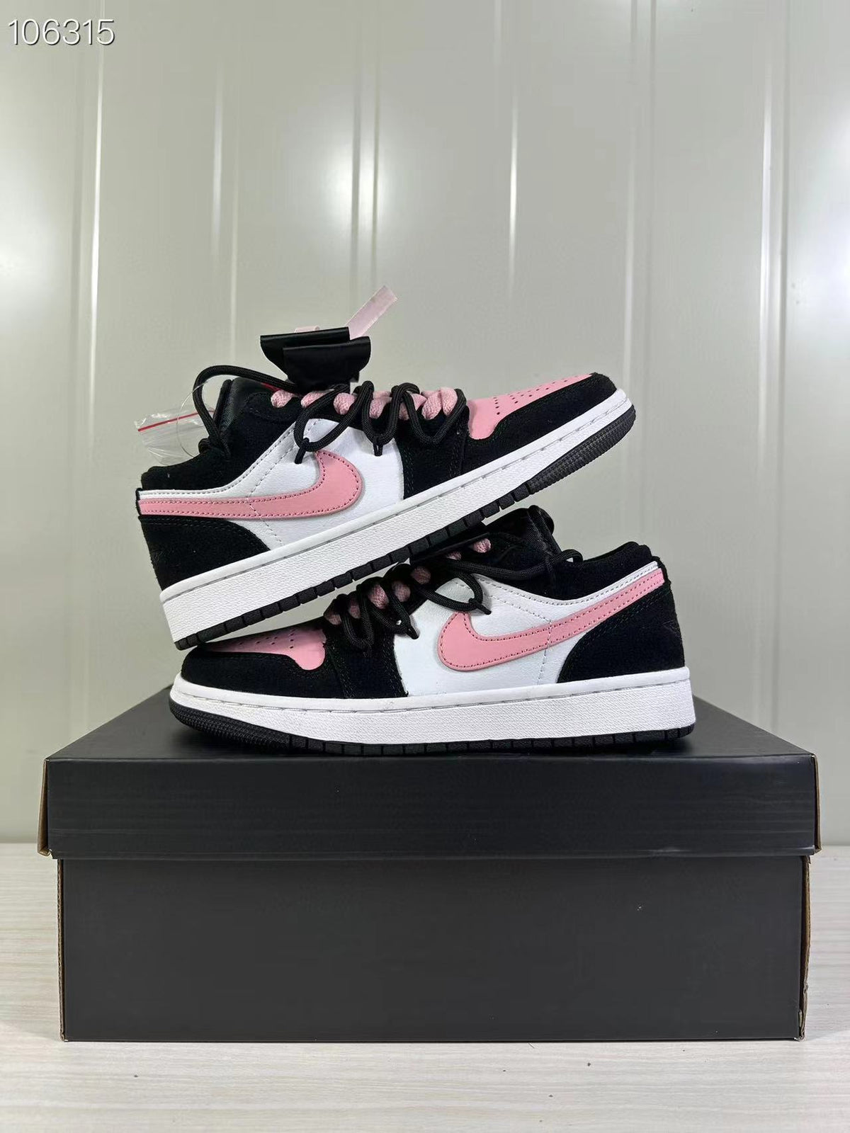 Jordan Air Jordan 1 Low SE GS Black Pink DX4374-008
