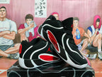 Jordan Luka 1 Basketball Shoes Black White Red