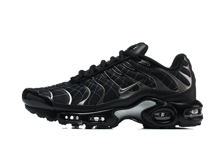 Nike Air Max Plus Black Grid Print Sneakers