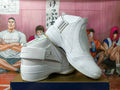 Jordan Jumpman Team 1 White High-Top Basketball Shoes
