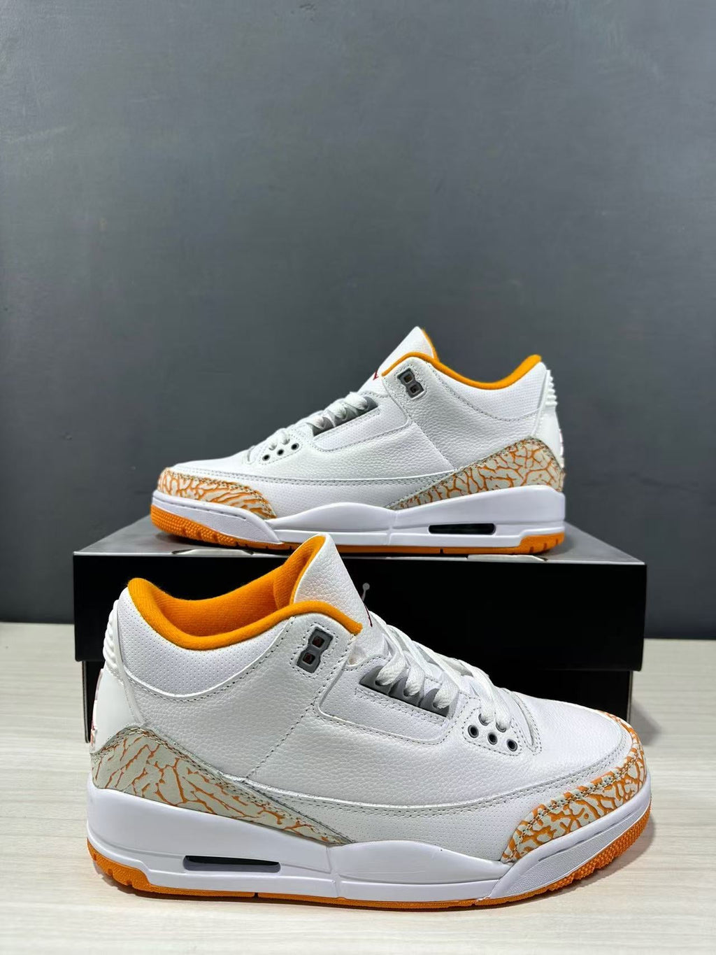 Jordan Air Jordan 3 Retro White Orange Peel Women's Sneakers CK9246-101