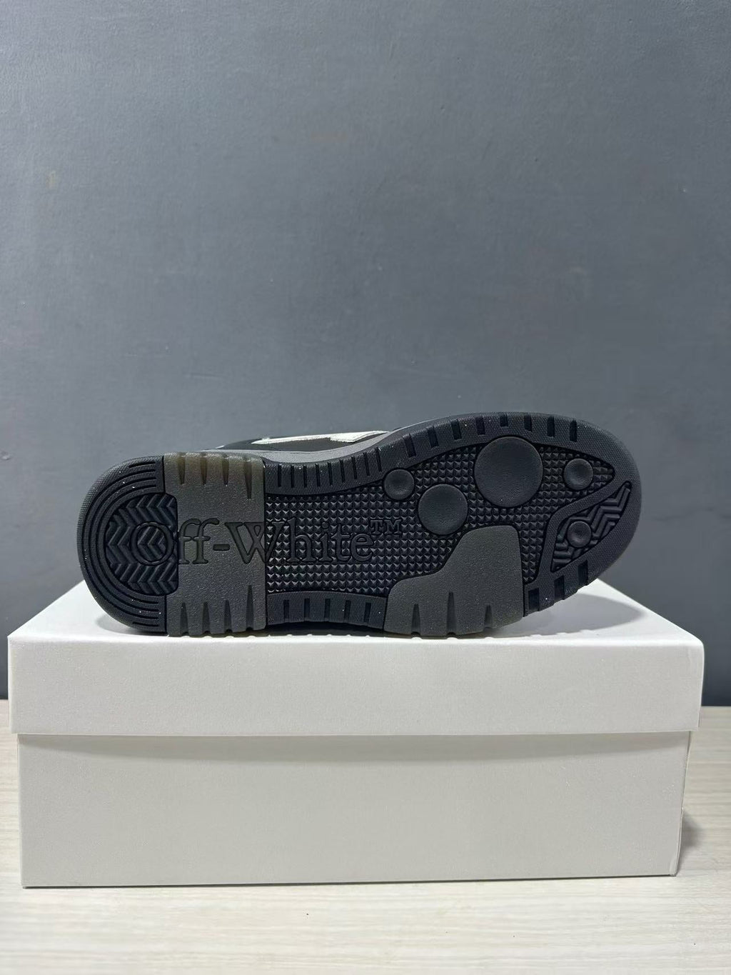 Off-White Out Of Office Low-Top Sneakers Black White