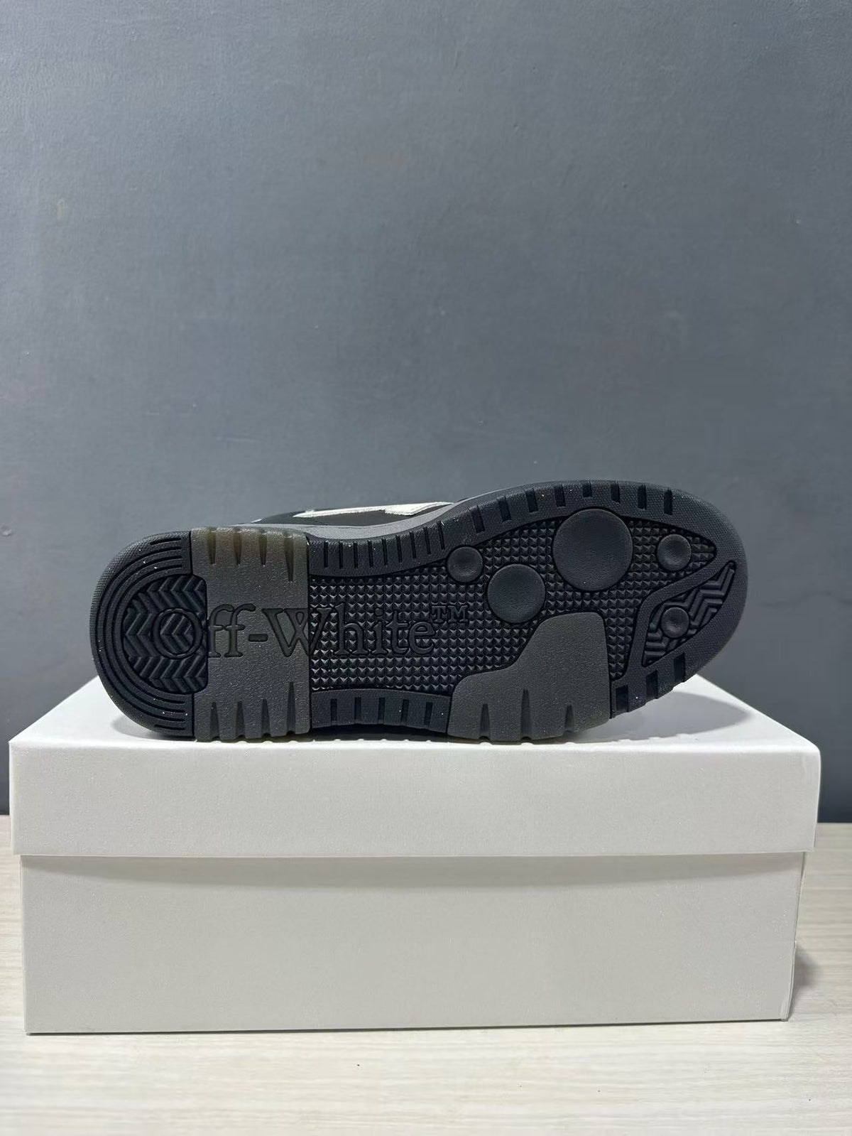 Off-White Out Of Office Low-Top Sneakers Black White