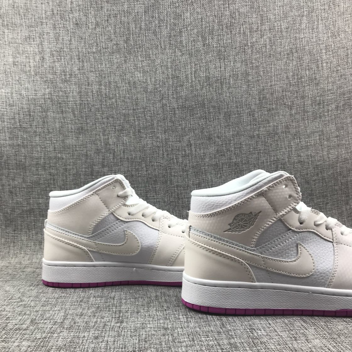 Jordan Air Jordan 1 Mid GG Sneakers White Grey Pink