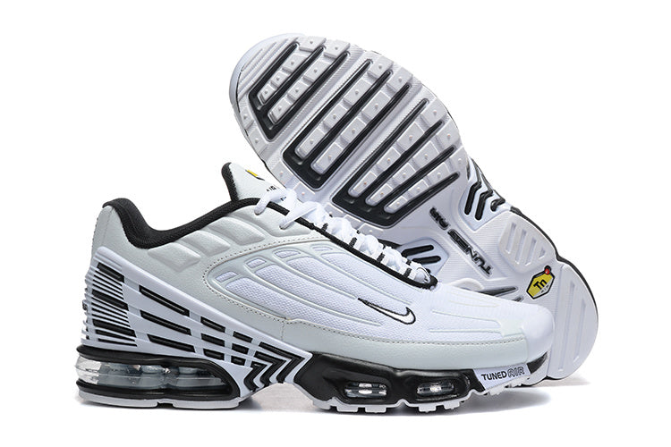 Nike Air Max Plus 3 White and Black Sneakers