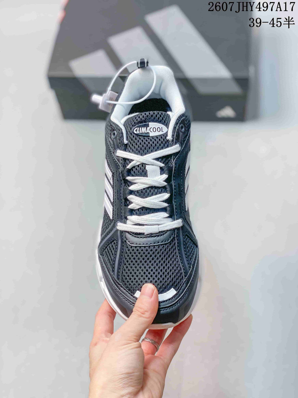 Adidas Climacool Ventage Low-Top Road Running Shoes Black White